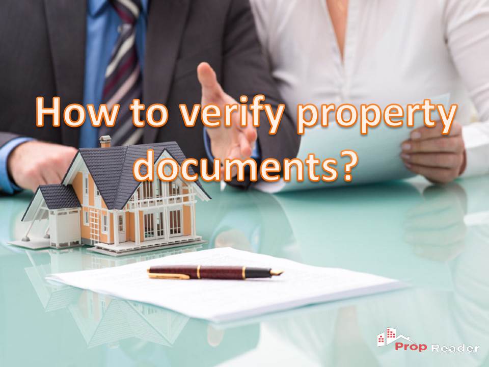 How to verify property documents